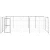 Outdoor Dog Kennel Galvanized Steel 260.5 ft²