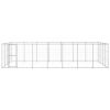 Outdoor Dog Kennel Galvanized Steel 364.7 ft²