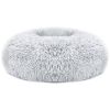 Pet Dog Bed Soft Warm Fleece Puppy Cat Bed Dog Cozy Nest Sofa Bed Cushion L Size